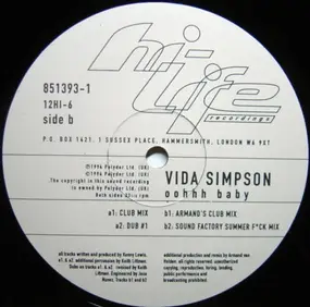 Vida Simpson - Oohhh Baby