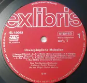 LP - Vienna Pro Musica Orchestra , Cedric Dumont , Heinz Wehrle - Unvergängliche Melodien