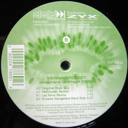 Vienna Project - Biosphere (Anthem 1999)