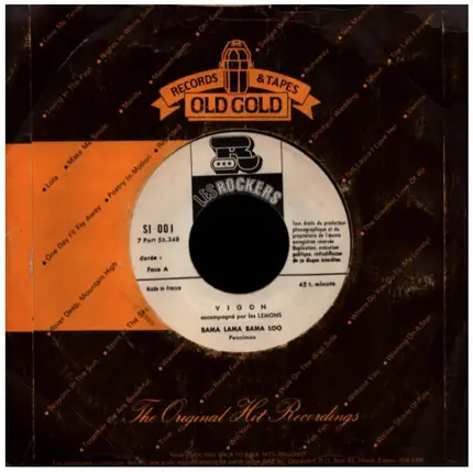 Vigon Accompagné Par Les Lemons - Bama Lama Bama Loo / Dizzy Miss Lizzy