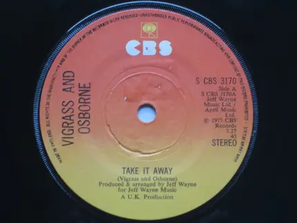Vigrass & Osborne - Take It Away