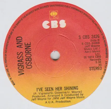 Vigrass & Osborne - Gypsy Woman