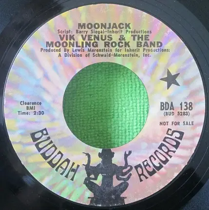 Vik Venus & The Moonling Rock Band - Moonjack / Moon Welcome