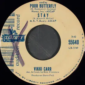 Vikki Carr - Medley: Poor Butterfly / Stay