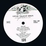 LP - Ustad Vilayat Khan - Raga Tilak Kamod / Raga Bhairavi