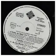 LP - Villa-Lobos / Nelson Freire - Klavierwerke - Gatefold / Test Pressing