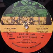 12inch Vinyl Single - Village Drums Of Freedom Featuring Peter Thomas - Praise Jah