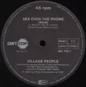 12inch Vinyl Single - Village People - Sex Over The Phone