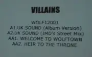 12'' - Villains - UK Sound - White Label