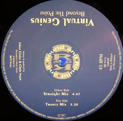 Virtual Genius - Beyond The Point