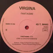 12inch Vinyl Single - Virgina - Fantasme
