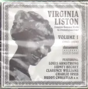 Virginia Liston - Complete Recorded Works In Chronological Order Volume 1 (1923-1924)