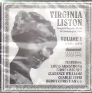 Virginia Liston - Complete Recorded Works In Chronological Order Volume 1 (1923-1924)