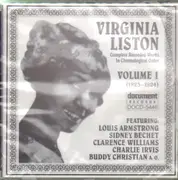 CD - Virginia Liston - Complete Recorded Works In Chronological Order Volume 1 (1923-1924) - Still Sealed