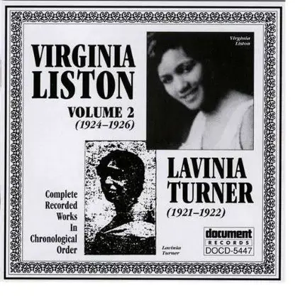 Virginia Liston - Vol.2 1924 - 1926