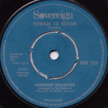 Virginia McKenna / Sovereign Collection - The Love That I Have (Violette) / Homage To Renoir