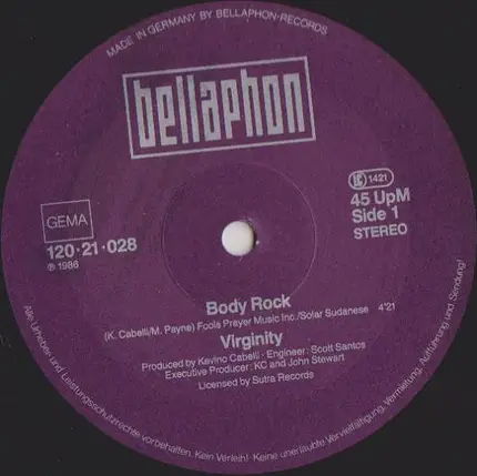Virginity - Body Rock