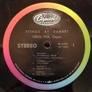 LP - Virgil Fox - Songs At Sunset