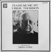 Virgil Thomson - Piano Music By Virgil Thomson