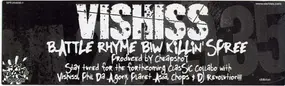 Vishiss - Battle Rhyme / Killin' Spree