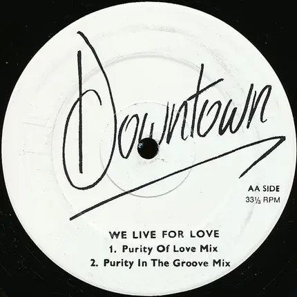Visionary introducing Solomon - We Live For Love