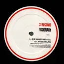 12inch Vinyl Single - Visionary - She Makes Me Feel / After Hours