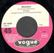 7inch Vinyl Single - Vittorio Casagrande - Messalina / Sehnsucht
