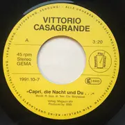 7inch Vinyl Single - Vittorio Casagrande - Capri, Die Nacht Und Du...