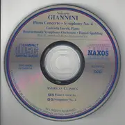 CD - Vittorio Giannini — Gabriela Imreh ┃ Bournemouth Symphony Orchestra • Daniel Spalding - Piano Concerto • Symphony No. 4