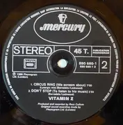 12inch Vinyl Single - Vitamin Z - Circus Ring (We Scream About)