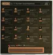 CD-Box - Vivaldi / Mozart / Tchaikovsky / Beethoven / Wagner / Mahler a.o. - The Great Composers II (1680 - 1910) - 31 x 31 x 1,4 cm Cart.-Box