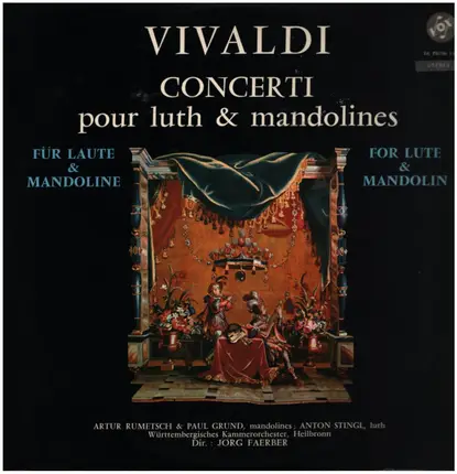 Vivaldi - Concerti Pour Luth & Mandolines