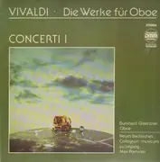 LP - Vivaldi - Concerti Per Oboe I, Burkhard Glaetzner, Leipzig, Max Pommer