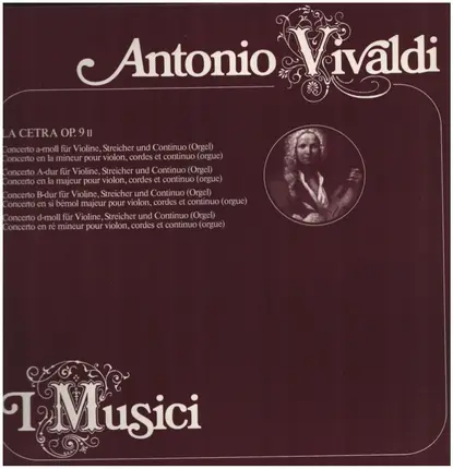 Vivaldi/ I Musici - La Cetra op. 9 II