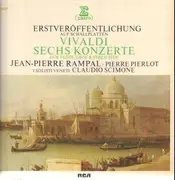 LP - Vivaldi - Six Concertos Pour Flute, Pour Hautbois, Cordes & Continuo