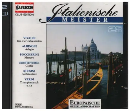 Vivaldi / Verdi / Rossini / Albinoni a.o. - Italienische Meister