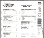 CD - Vivaldi, Barbella, Giuliani a.o. - Virtuose Mandolinen-Konzerte