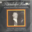 LP - Vivaldi, Beethoven, Mozart a.o. - Rhöndorfer Konzert - Konrad Adenauers Lieblingsmusik - Gatefold