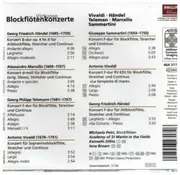 CD - Vivaldi, Händel, Teleman, Sammartini - Virtuose Blockflötenkonzerte