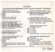 CD - Vivaldi, Scarlati, Abel, Brahms, Beethoven - Allegro. Musikalische Kostbarkeiten in der 'Kulturschmiede' Wiesbaden