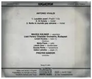 CD - Vivaldi - Laudate Pueri; In Furore; Nulla In Mundo Pax Sincera