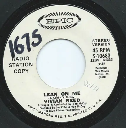 Vivian Reed - Lean On Me