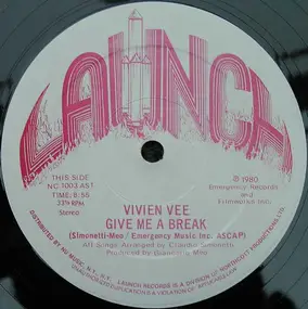 vivien vee - Give Me A Break / Remember