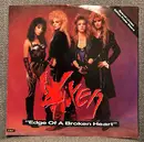 7inch Vinyl Single - Vixen - Edge Of A Broken Heart - Poster Sleeve