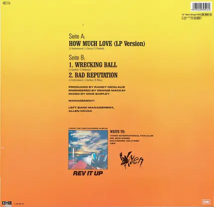 Vixen - How Much Love