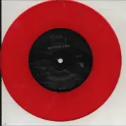 7inch Vinyl Single - Vomit Launch - Boltcutters & Beer - Red Marble vinyl