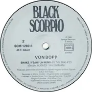 12inch Vinyl Single - Von Bopp - Shake! Yeah! Uh Huh!