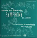 LP - von Dittersdorf / Of Hohenzollern - Symphony In A Minor / Rondo For Piano And Orcherstra - Mono