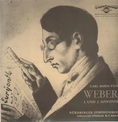 Von Weber - 1. und 2.Sinfonie,, Nürnberger Symph, Othmar M.F. Maga