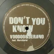 12inch Vinyl Single - VooDoo & Serano Feat. Marc Aurel - Don't You Know - Clear